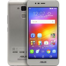 Смартфон   ASUS Zenfone 3 Max 90AX0087-M00280  Silver (1.4GHz,2GBRAM, 5.2"1280x720IPS, 4G+BT+WiFi+GPS, 16Gb+microSD, 13Mpx, Andr)