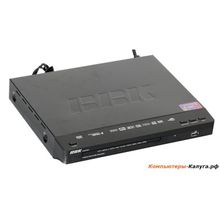 Проигрыватель DVD BBK Караоке DVD-плеер DV236SI черный (диск 500 песен)