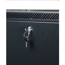Шкаф напольный KRAULER KRC6837 19", 37U, 600х800x1848мм, без дверей, чёрный