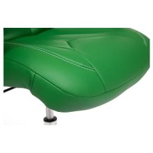 Tetchair Кресло BOSS (хром), зеленый зеленый перфорированный