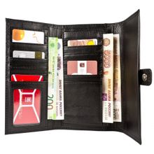 Carlo Gattini Кожаный кошелек Arsa black (арт. 7704-01)