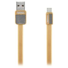 Remax Кабель передачи данных Remax Type-C - USB RC-044a Platinum cable gold