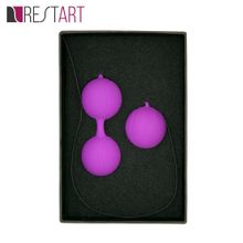 RestArt Фиолетовый набор для тренировки вагинальных мышц Kegel Balls