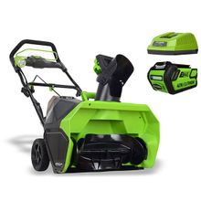 Снегоуборщик аккумуляторный GreenWorks GD40SB