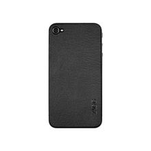 Zagg наклейка для iPhone 4 4S Leather Skin Zagg Logo черный