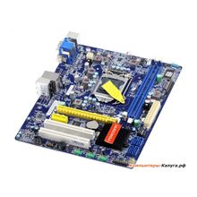 Мат. плата FOXCONN H61MX &lt;S1155, iH61, 2*DDR3, PCI-E16x, SVGA, DVI, SATA, GB Lan, uATX, Retail&gt;