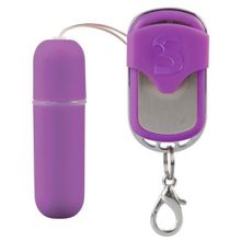 Shots Media BV Фиолетовый вибростимулятор  Remote Vibrating Bullet (фиолетовый)