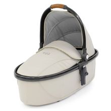Egg Carrycot Jurassic Cream & Gun Metal Frame