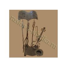 Кованый каминный набор "Скрипка-01"