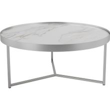 Слайн Стол журнальный Калифорния Ориндж Калакатта Хром