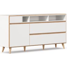 Алмаз. Любимый дом Лайн Комод большой (Белый)