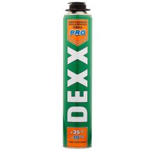 Пена профессиональная монтажная всесезонная DEXX Pro (750 мл)