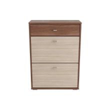 Олмеко Тумба под обувь Фиеста-5 ясень шимо темный светлый