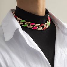 Колье-цепь под золото (арт. 83401-9)