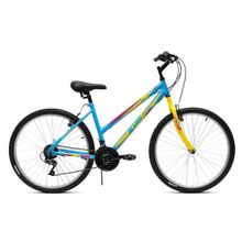 ALTAIR MTB HT 26 1.0 Lady (26" 18ск,сталь,жесткая вилка,Vbr,SUNRUN)(рама 17", голубой)