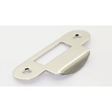 Планка ответная с изогнутым язычком Morelli Innovation Z1 PC хром, с изогнутым язычком