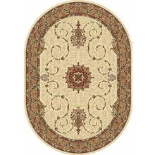 Российский ковер BUHARA d034_cream_oval, 2 x 2.85