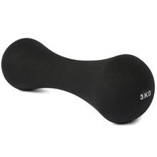 Гантель DEUS FITNESS, вес - 3 кг., металл в неопреновой антискользящей оболочке