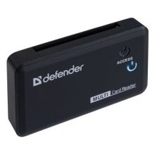 Карт-ридер внешний USB Defender Optimus (83501)