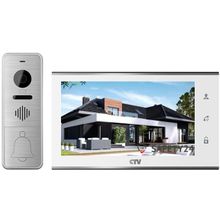 Ctv Комплект видеодомофона Ctv CTV-DP4705AHD, iPS, Белый, 115°