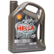 Масло моторное Shell Helix Ultra 0w40, 4 литра