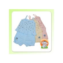 Комплект летний ясельный для девочки (топ и шорты)