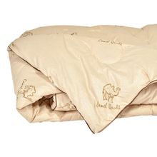 ПМ: Ми Текстиль Одеяло поплекс  верблюжья шерсть полиэфир, 200 г м2, всесезонное