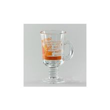 Набор стаканов для кофе по-ирландски PUB 250 мл 2шт. Апельсин