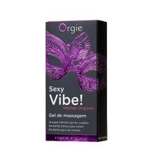 Гель для массажа с эффектом вибрации Orgie Sexy Vibe Intense Orgasm 15мл