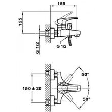 Teka MB2 4012202 для ванны, с душ. набором Дукал