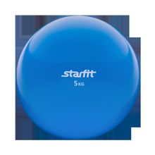 STARFIT Медбол GB-703, 5 кг, синий