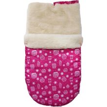 LovelyCare Конверт на выписку Зимняя сказка, фуксия (овчина) 100359