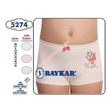 Трусы шорты для девочек - Baykar - 5274