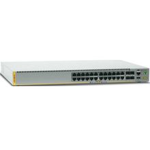 Коммутатор 24 x 10 100 1000t plus 4 x sfp+ 10g stackable switch (alliedtelesin) at-x510-28gtx-50