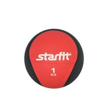 Медбол StarFit PRO GB-702 1 кг красный