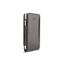 Кожаный чехол для iPhone 4 и 4S Mapi Ainos Flip Belt Case, цвет черный (M-150508)
