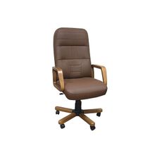 Фактор Кресло Мерседес 1Д светлый орех к з коричневый ID - 307301