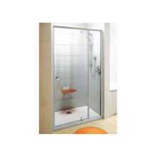 Дверь для душа Ravak Pivot PDOP2-100 Сатин сатин, прозрачное стекло