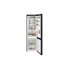 Холодильник Electrolux RNT7ME34K1 дверь из чёрного стекла