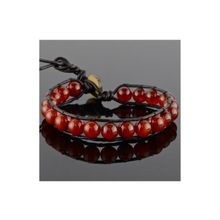 Бусики-Колечки Браслет Сердолик "Стиль" арт.бП2868