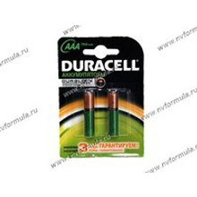 Батарейка аккумулятор DURACELL AAA 750 mAh BL-2