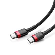 Baseus Кабель Baseus Cafule Type-C PD2.0 Cable 1м red-black