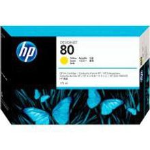 HP 80, C4873A картридж жёлтый