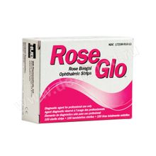 Rose Bengal (Rose GLO) Тест-полоски Contacare, Индия