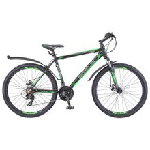 Велосипед STELS Navigator 620 MD 26 V010 (2018) 17" Чёрный-зелёный-антрацит LU074391