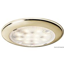 Osculati Procion AISI316 ceiling light golden finish, 13.442.25