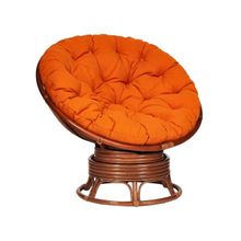 ПМ: Tetchair Кресло-качалка "PAPASAN" w 23 01 B   без подушки   + Матрац для кресла "Папасан"