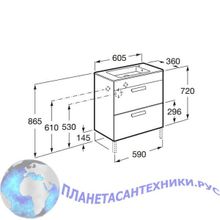 Тумба под умывальник Roca Debba 60 венге ZRU9302707