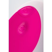 A-toys Розово-белое виброяйцо с пультом ДУ (розовый с белым)