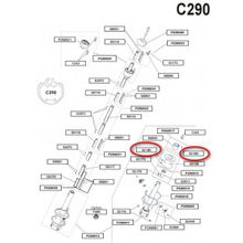 Profurl Винт крепежный Profurl 52180 для C290